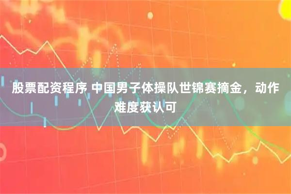 股票配资程序 中国男子体操队世锦赛摘金，动作难度获认可